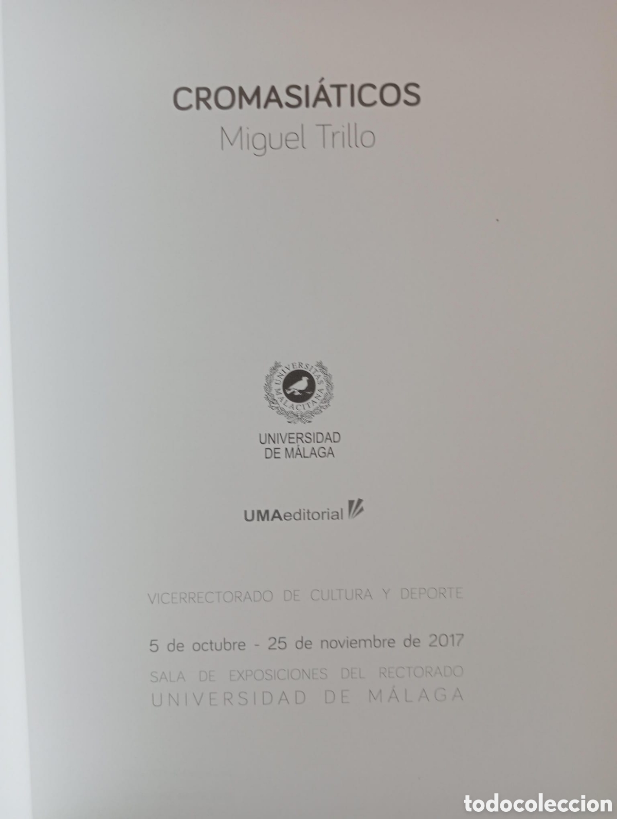 Libros de segunda mano: Cromasi&aacute;ticos / Miguel Trillo - Foto 2