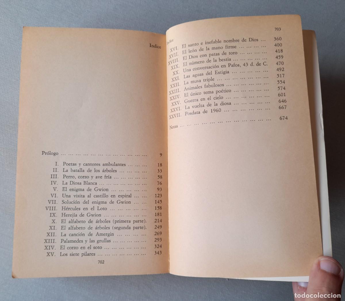Libros de segunda mano: La Diosa Blanca. Robert Graves - Foto 4