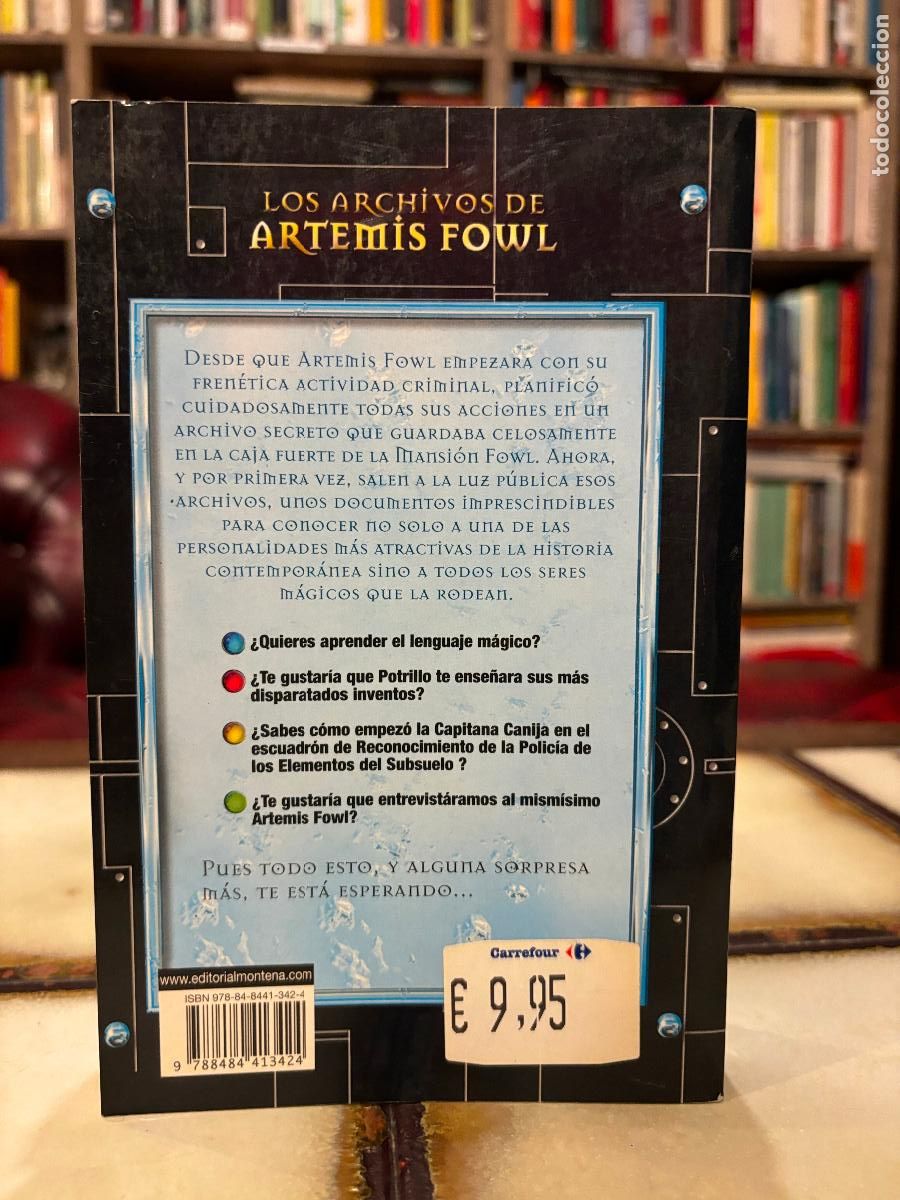 Libros de segunda mano: Los archivos de Artemis Fowl. Eoin Colfer. - Foto 2