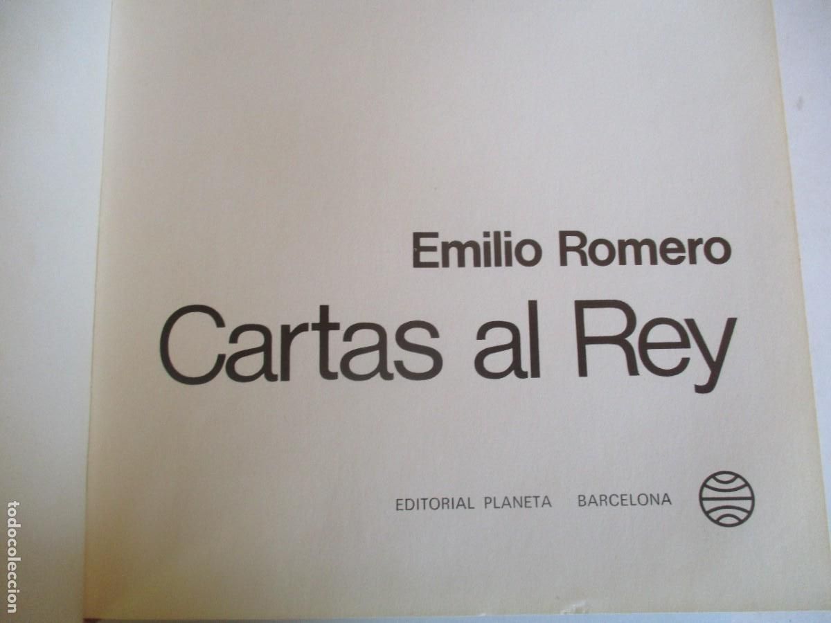 Libros de segunda mano: EMILIO ROMERO Cartas al Rey W29334 - Foto 2