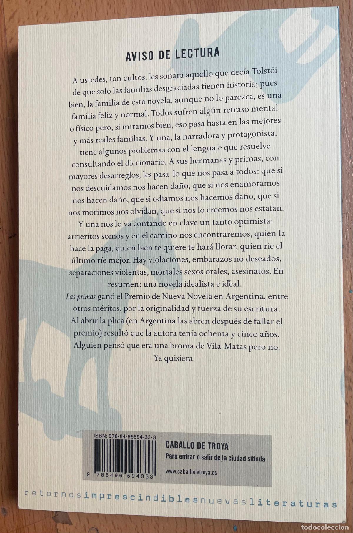 Libros de segunda mano: LAS PRIMAS Aurora Venturini - Foto 2