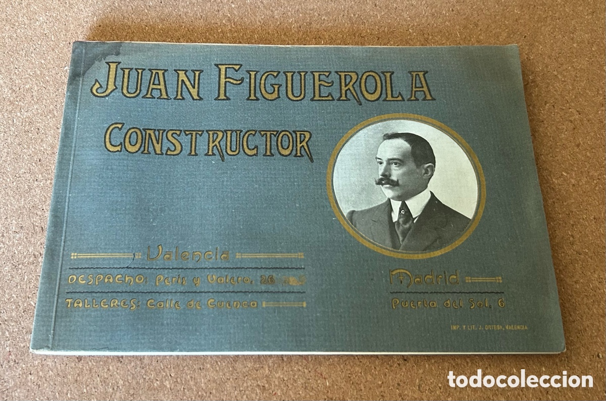 Libros de segunda mano: CAT&Aacute;LOGO JUAN FIGUEROLA, CONSTRUCTOR. VALENCIA. MADRID