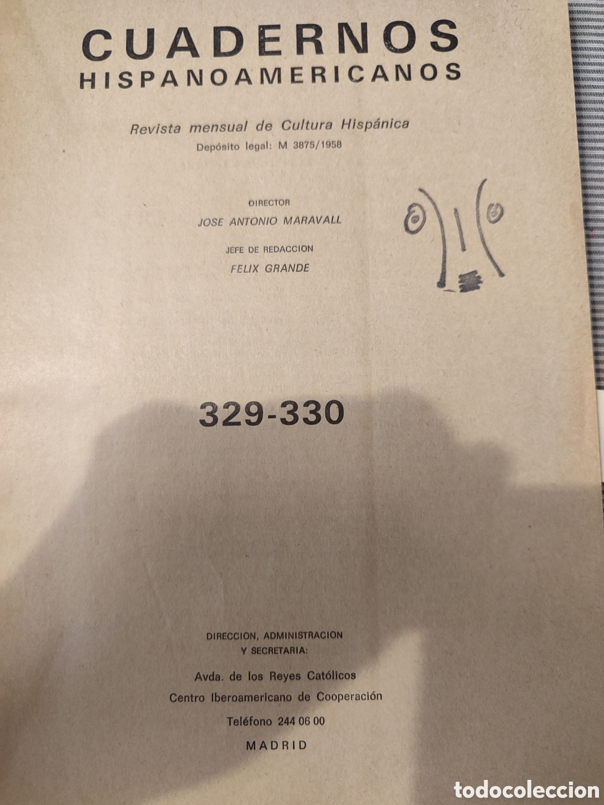 Libros de segunda mano: CUADERNOS HISPANOAMERICANOS. 1977. Homenaje a Francisco Ayala - Foto 2