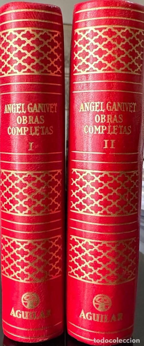 Libros de segunda mano: Ganivet, &Aacute;ngel. Obras completas. Colecci&oacute;n Joya. Edici&oacute;n de lujo - Foto 1