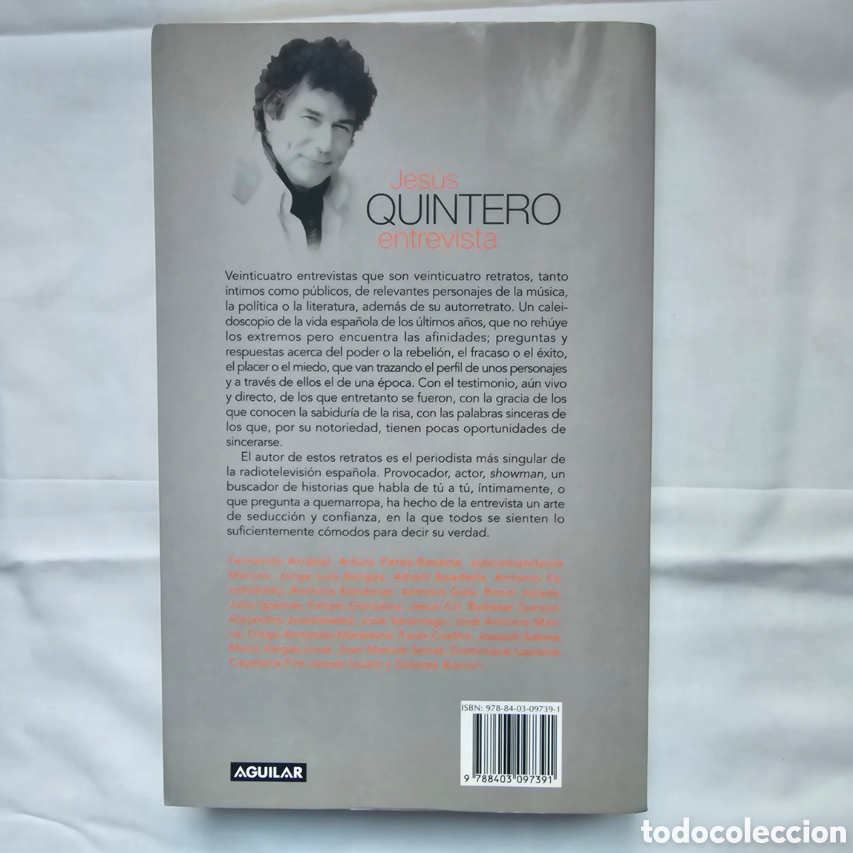 Libros de segunda mano: JES&Uacute;S QUINTERO - ENTREVISTA - SANTILLANA - Foto 2