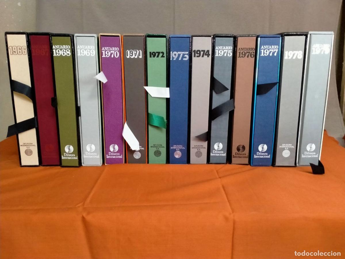 Libros de segunda mano: Lote 23 Anuarios Difusora Internacional desde 1966 a 1988 - Foto 2
