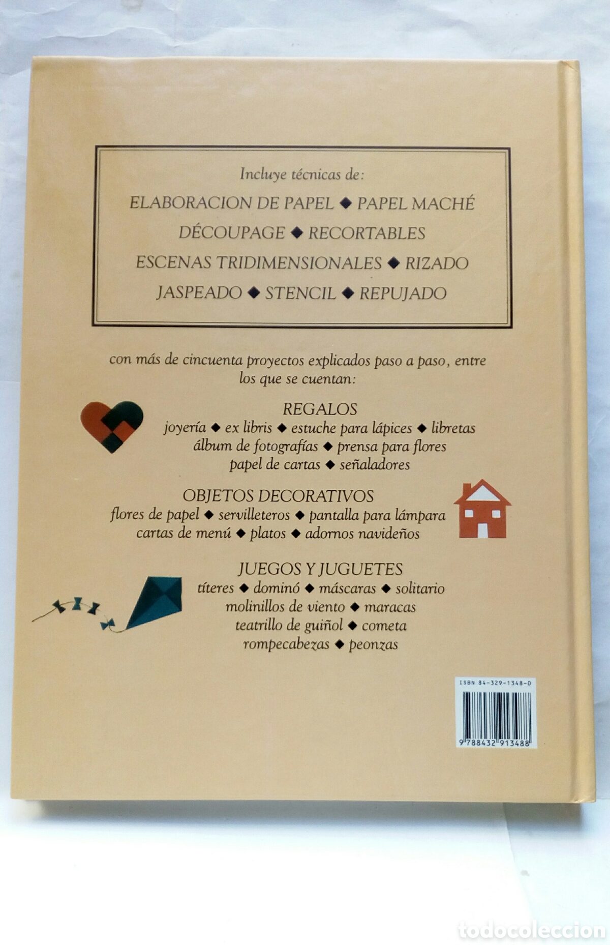 Libros de segunda mano: C&oacute;mo hacer regalos y objetos de papel. Gillian Souter. - Foto 2