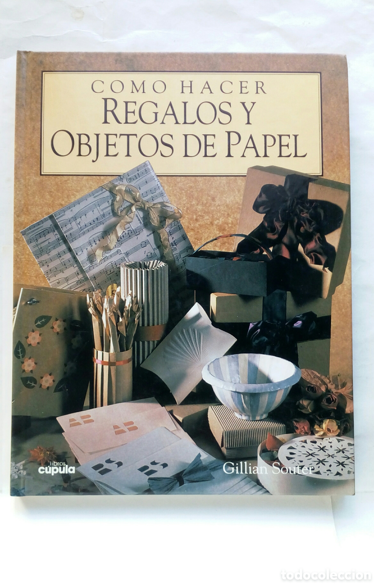 Libros de segunda mano: C&oacute;mo hacer regalos y objetos de papel. Gillian Souter. - Foto 1