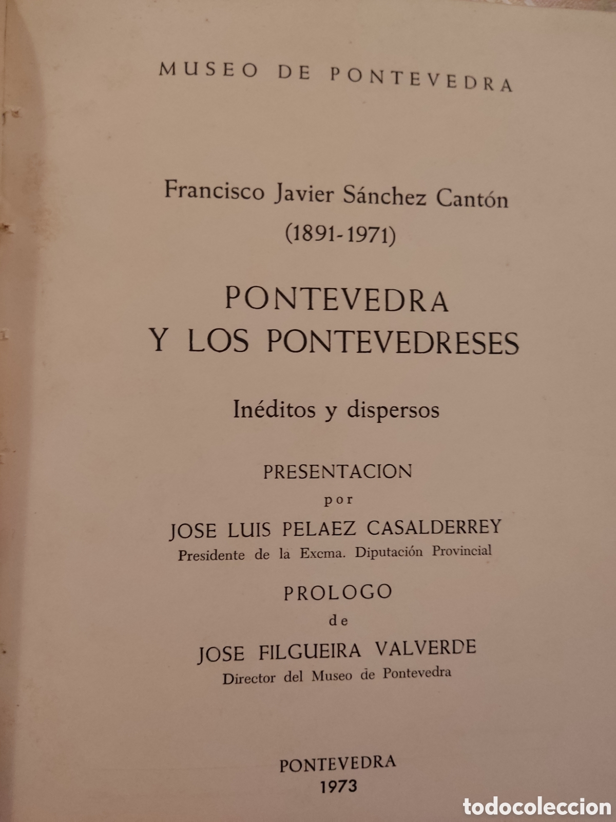 Libros de segunda mano: Pontevedra y los pontevedreses - Foto 2