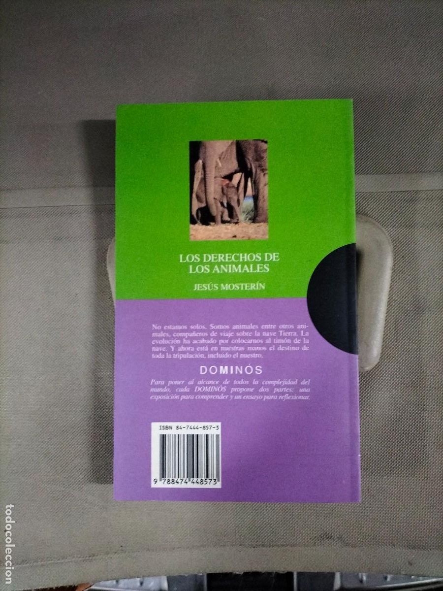 Libros de segunda mano: Los derechos de los animales. Jes&uacute;s Moster&iacute;n. Debate - Foto 2