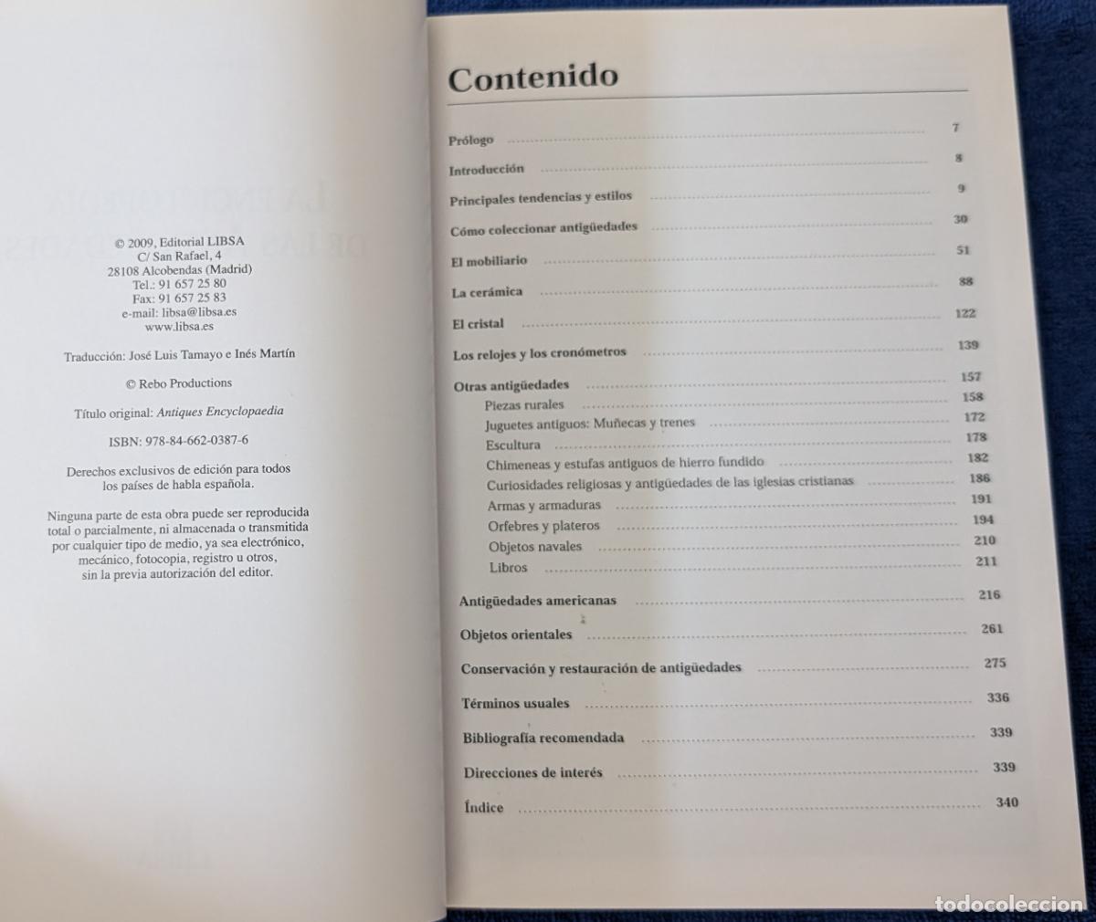 Libros de segunda mano: La enciclopedia de las antig&uuml;edades - Hidde Halbertsma - LIBSA (2009) &iexcl;Impecable! - Foto 3