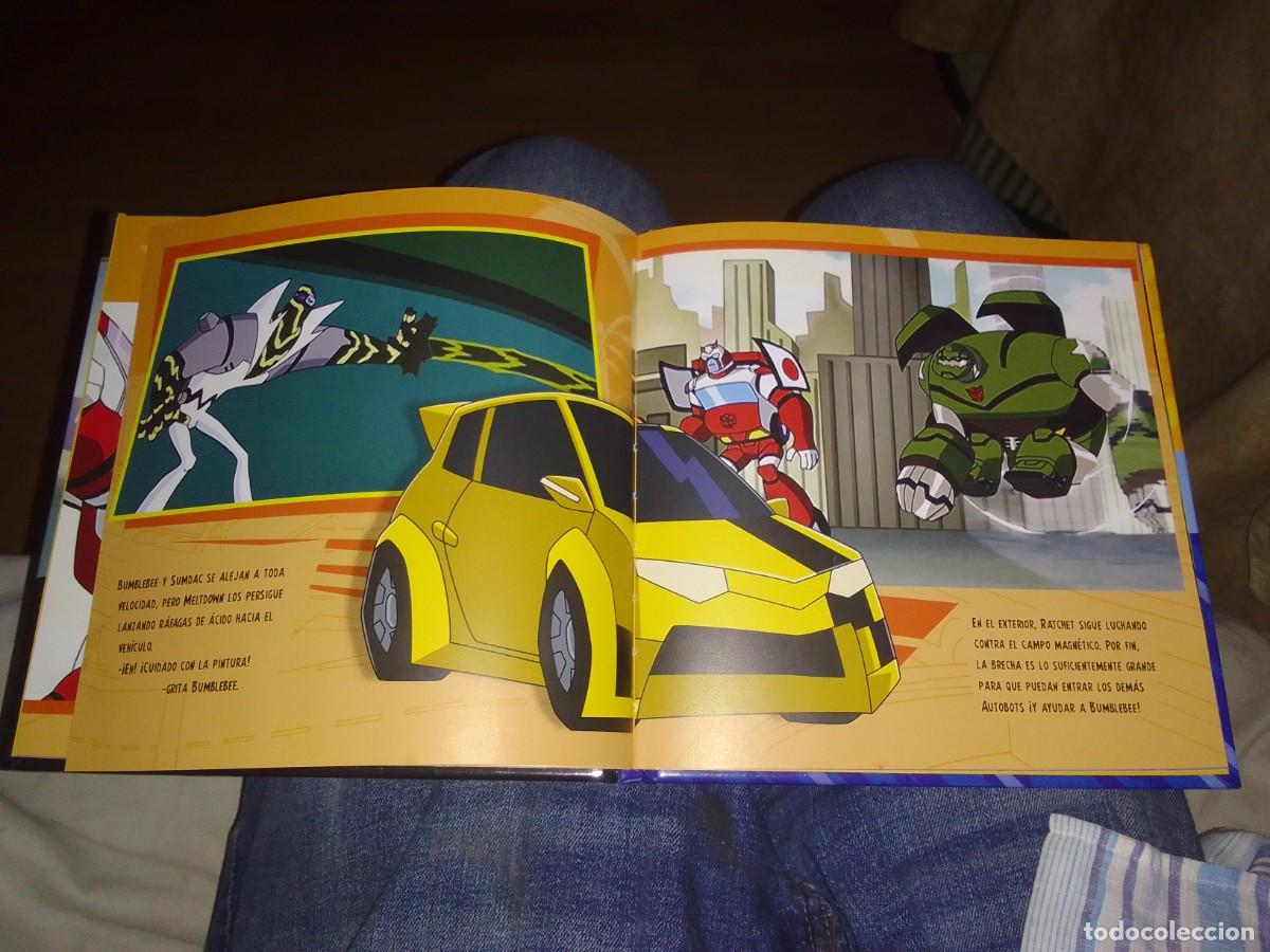Libros de segunda mano: Transformers Animated - Bumblebee contra Meltdown. Basado en el episodio Total Meltdown de Aaron... - Foto 2