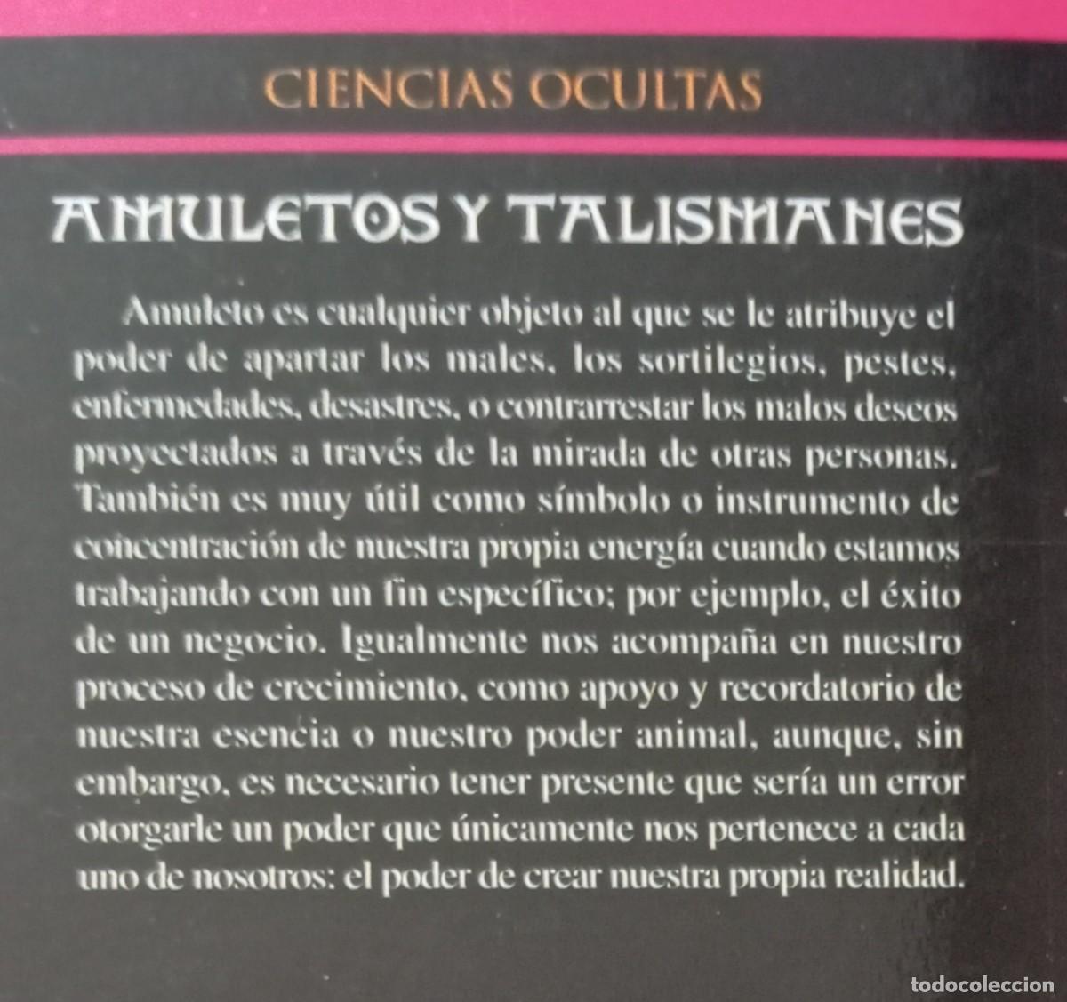 Libros de segunda mano: AMULETOS Y TALISMANES - MIRIAM ARAUJO - Foto 2