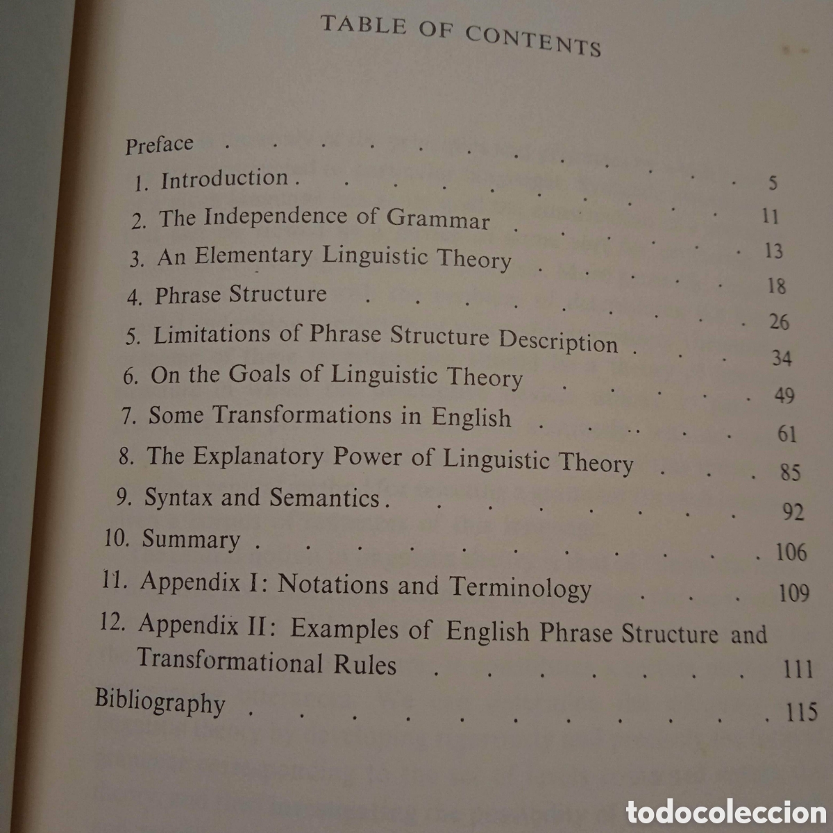 Libros de segunda mano: SYNTACTIC STRUCTURES - NOAM CHOMSKY - MOUTON 1978 #8801 - Foto 5