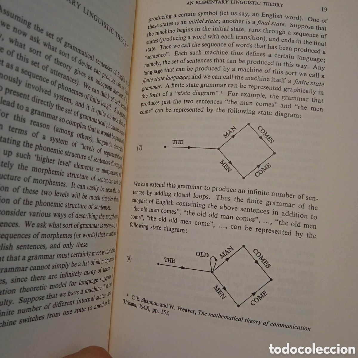 Libros de segunda mano: SYNTACTIC STRUCTURES - NOAM CHOMSKY - MOUTON 1978 #8801 - Foto 6
