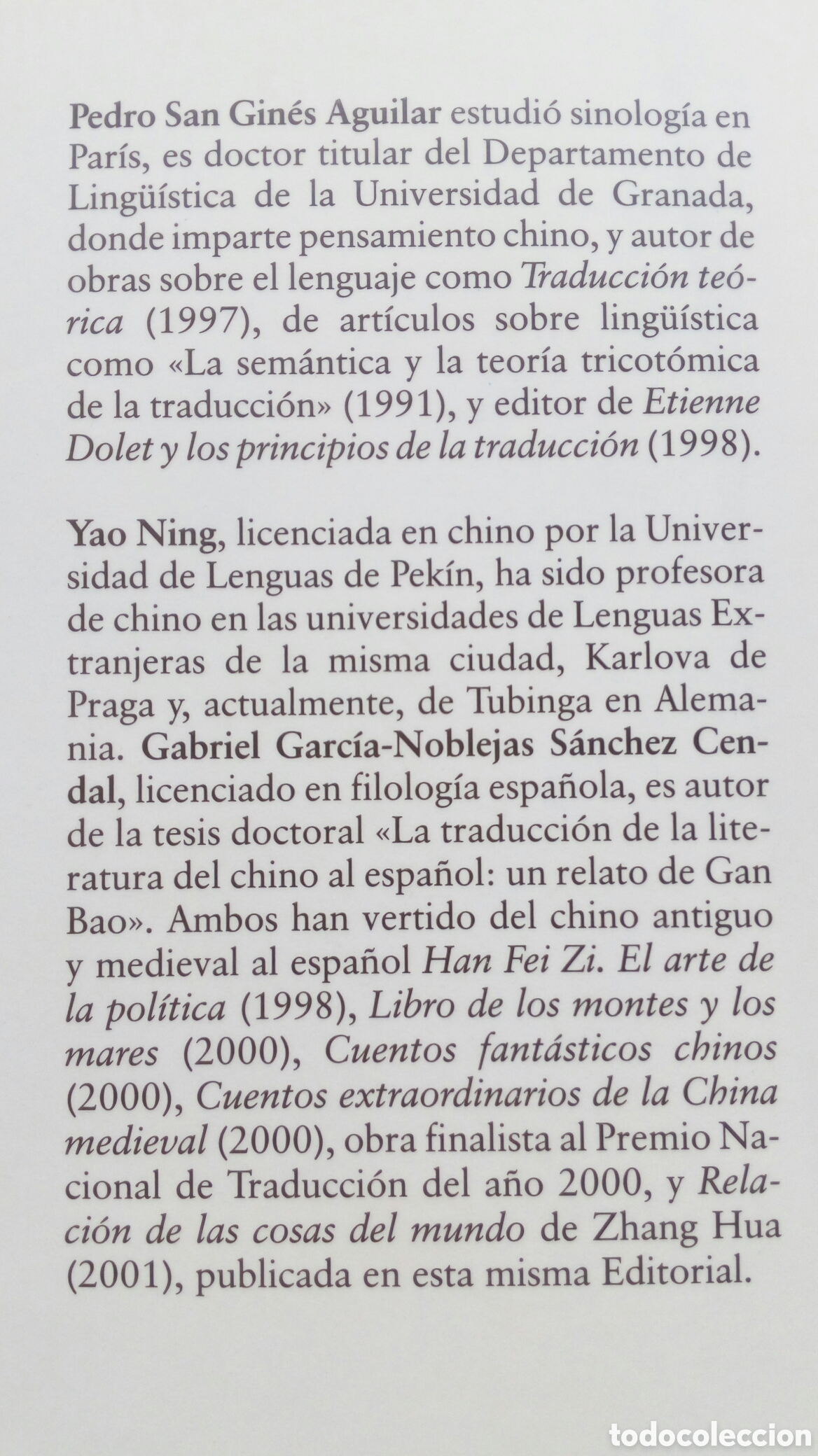 Libros de segunda mano: Libro del maestro Gongsun Long. - Foto 4