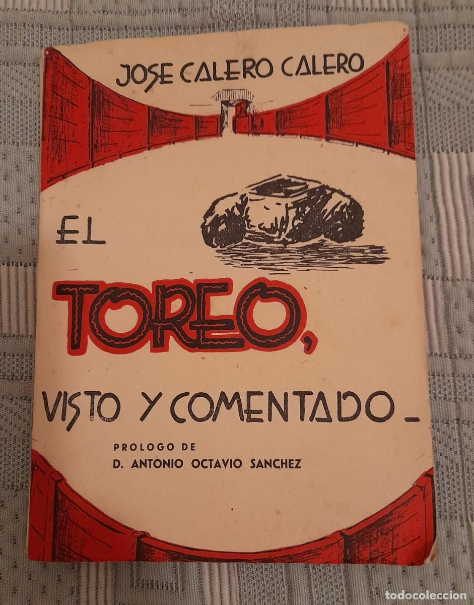 Libros de segunda mano: Libro El toreo, visto y comentado - Foto 2