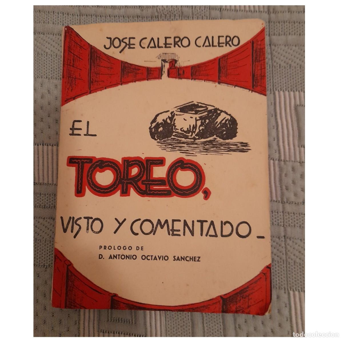 Libros de segunda mano: Libro El toreo, visto y comentado - Foto 1