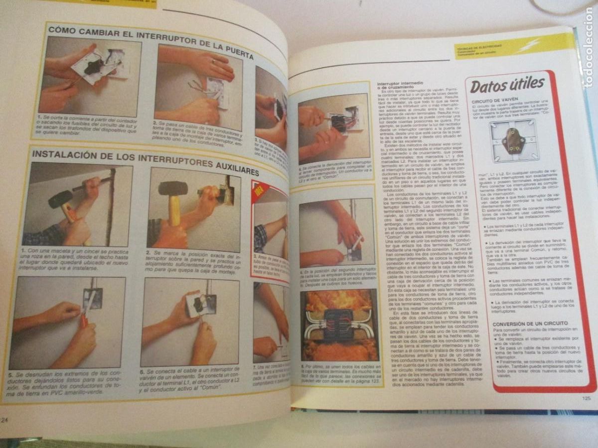 Libros de segunda mano: Practico . Ideas y soluciones de bricolaje (8 tomos, del 2 al 9 ) W29444 - Foto 4