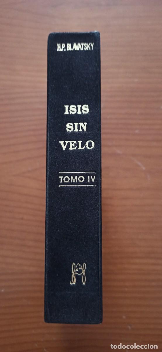 Libros de segunda mano: Libro Isis sin Velo Tomo IV - Foto 2