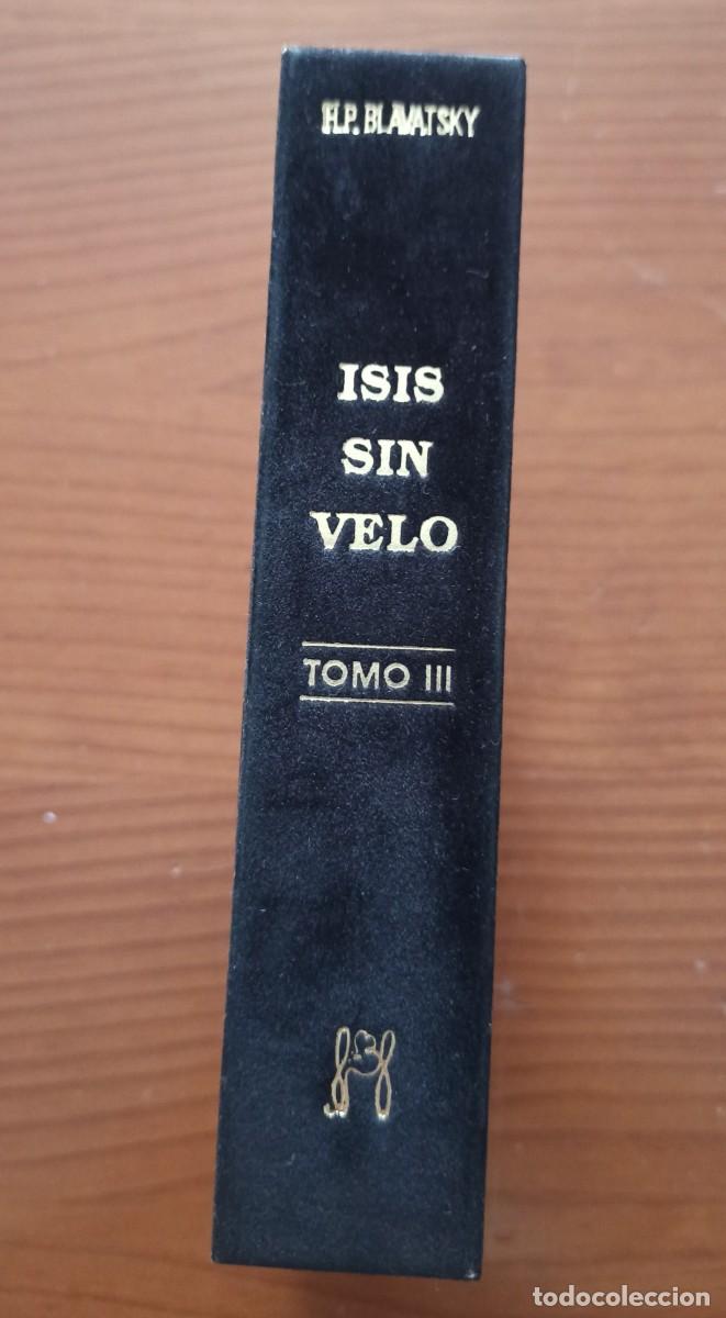 Libros de segunda mano: Libro Isis sin Velo. Tomo III - Foto 2