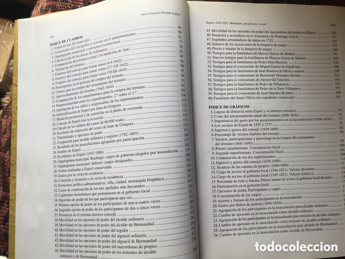 Libros de segunda mano: Espiel, 1545-1821. Municipio, jurisdicci&oacute;n y poder. Como nuevo. Dif&iacute;cil - Foto 7