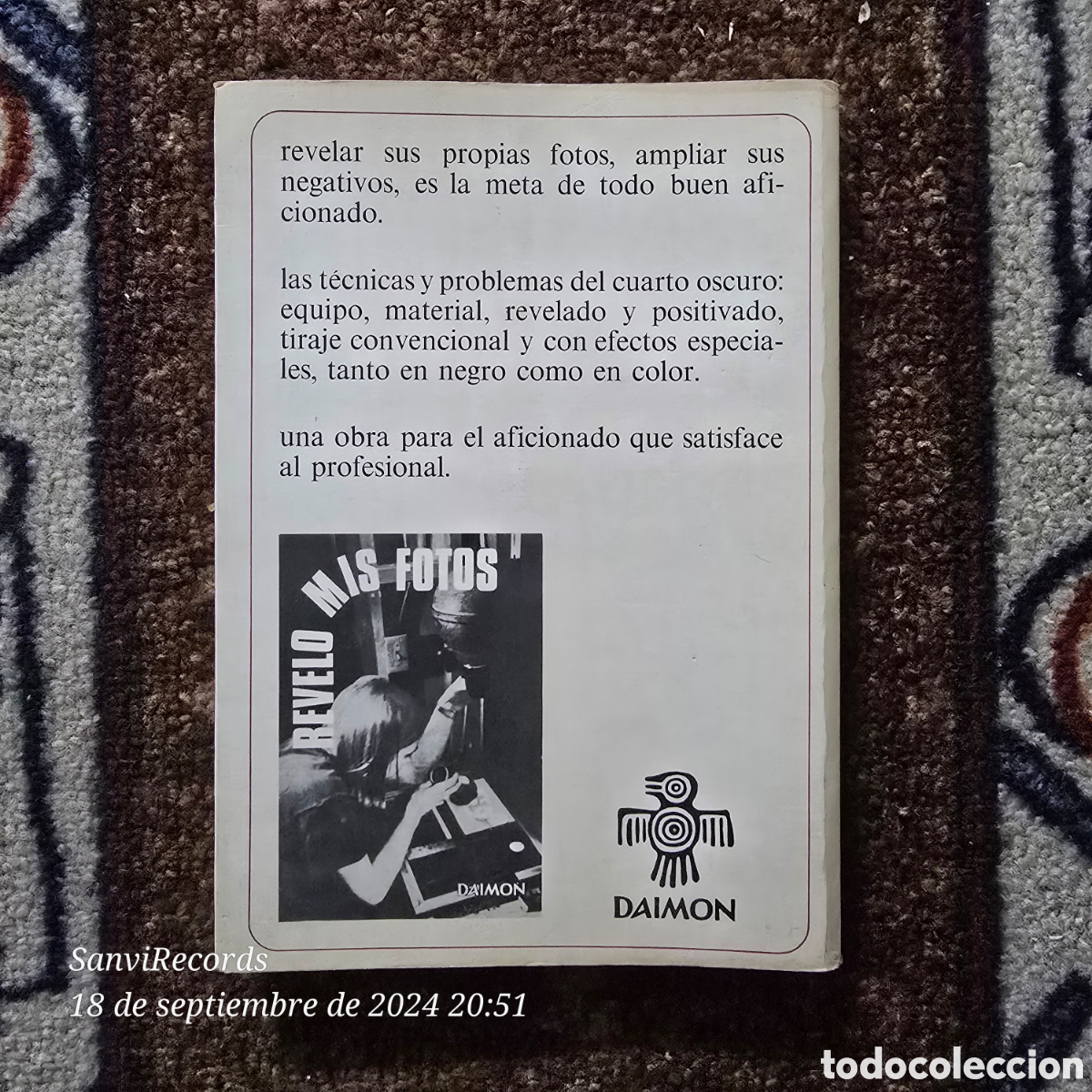 Libros de segunda mano: APRENDE FOTOGRAF&Iacute;A (DAIMON) - Foto 2