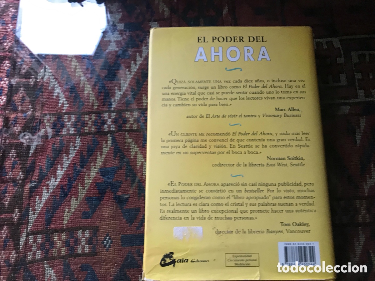 Libros de segunda mano: El poder de la hora. Eckhart Tolle - Foto 3