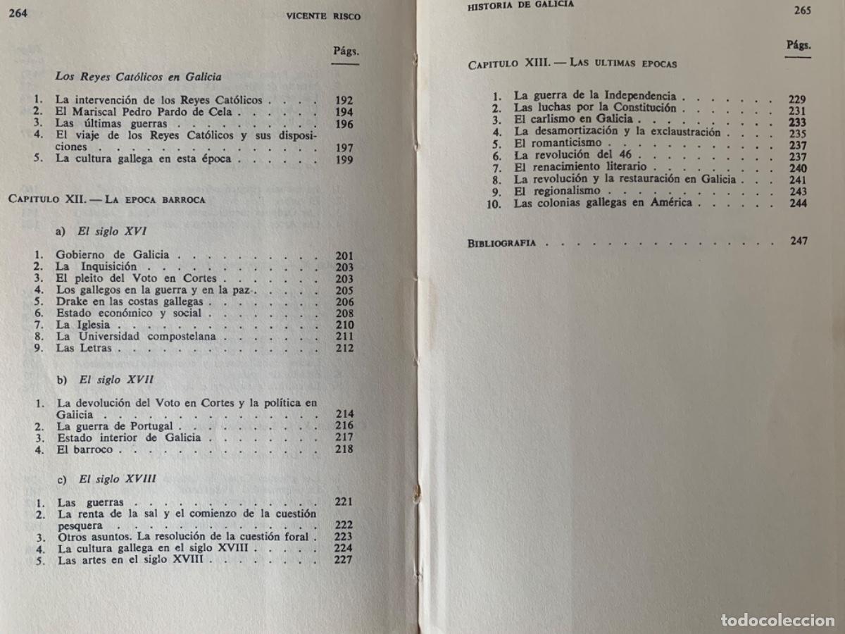 Libros de segunda mano: Historia de Galicia de Vicente Risco (Bols 36) - Foto 6