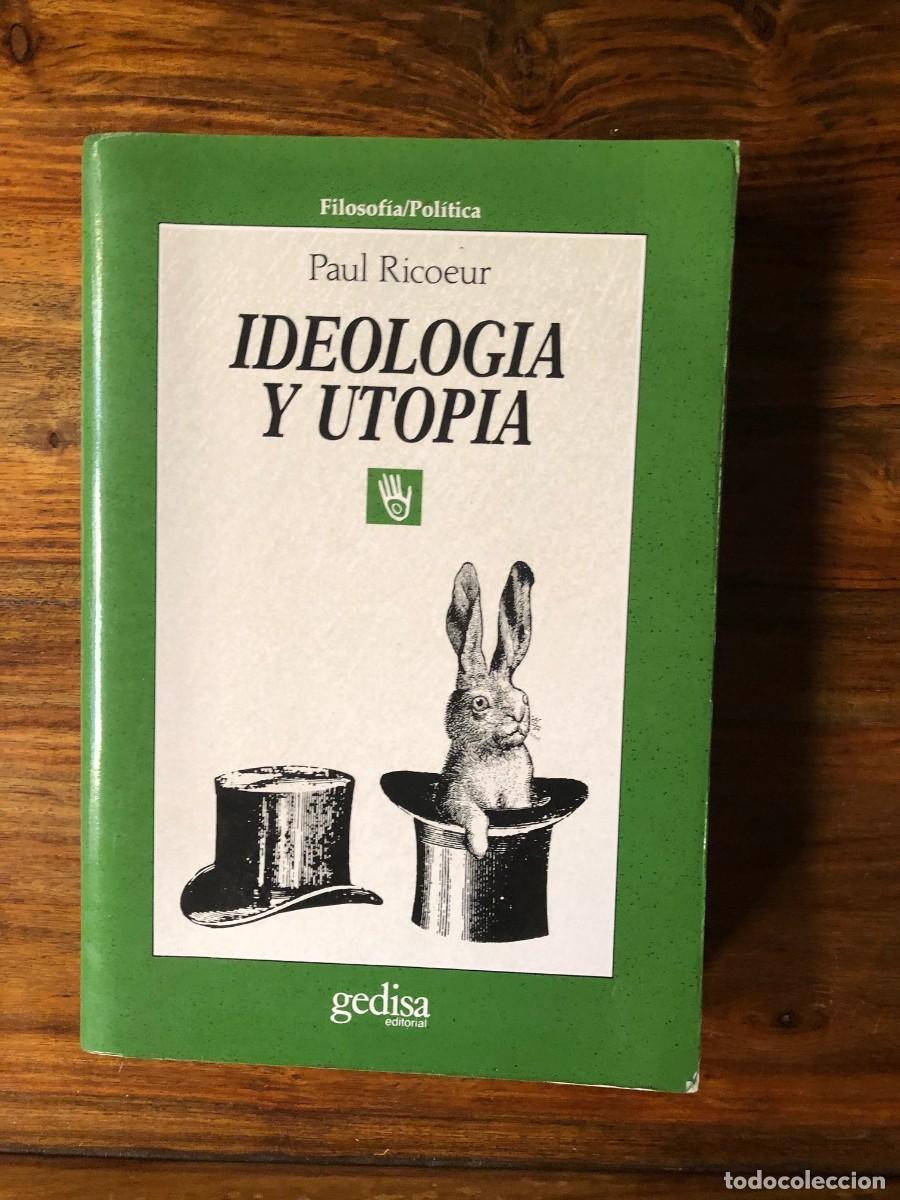 Libros de segunda mano: Ideolog&iacute;a y utopia. Paul Ricoeur. Gedisa - Foto 1