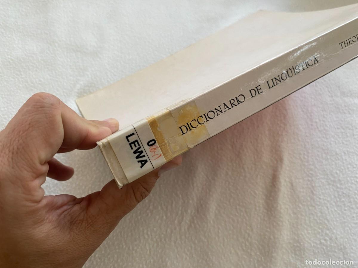 Libros de segunda mano: EDITORIAL CATEDRA - Diccionario de Ling&uuml;&iacute;stica de Theodor Lewandowski - Foto 3