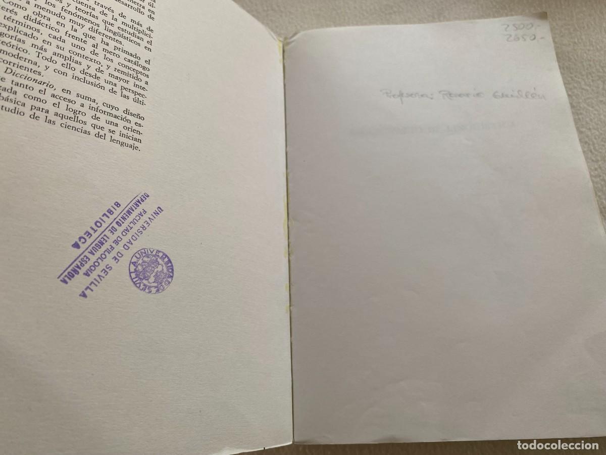 Libros de segunda mano: EDITORIAL CATEDRA - Diccionario de Ling&uuml;&iacute;stica de Theodor Lewandowski - Foto 7
