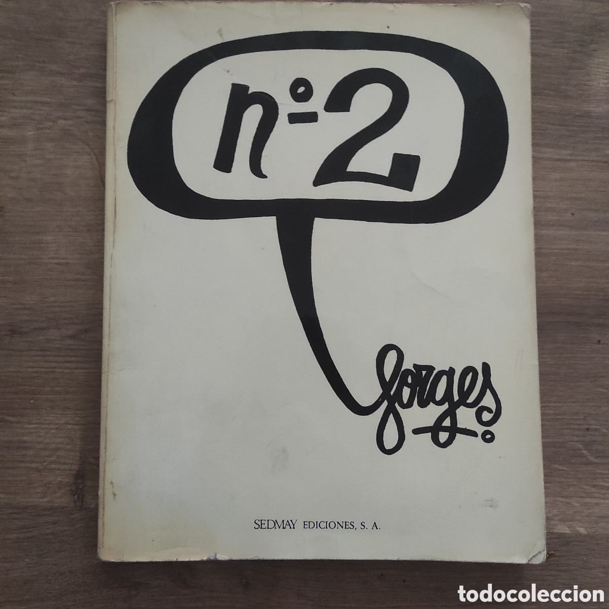 Libros de segunda mano: Libro de vi&ntilde;etas de Forges N&uacute;mero 2 - Foto 1
