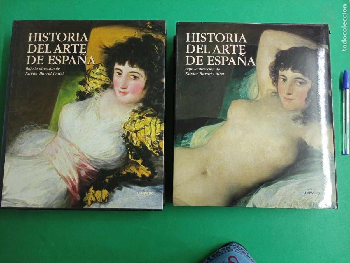 Libros de segunda mano: Antiguo libro Historia del Arte de Espa&ntilde;a. Lunwerg. - Foto 1