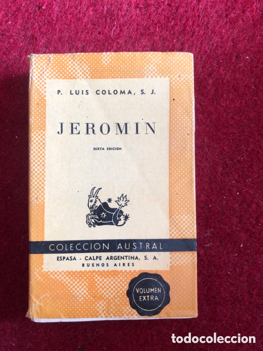 Libros de segunda mano: Jeromin. Autor: P. Luis Colomba S. J. Colecci&oacute;n Austral. ASM - Foto 1