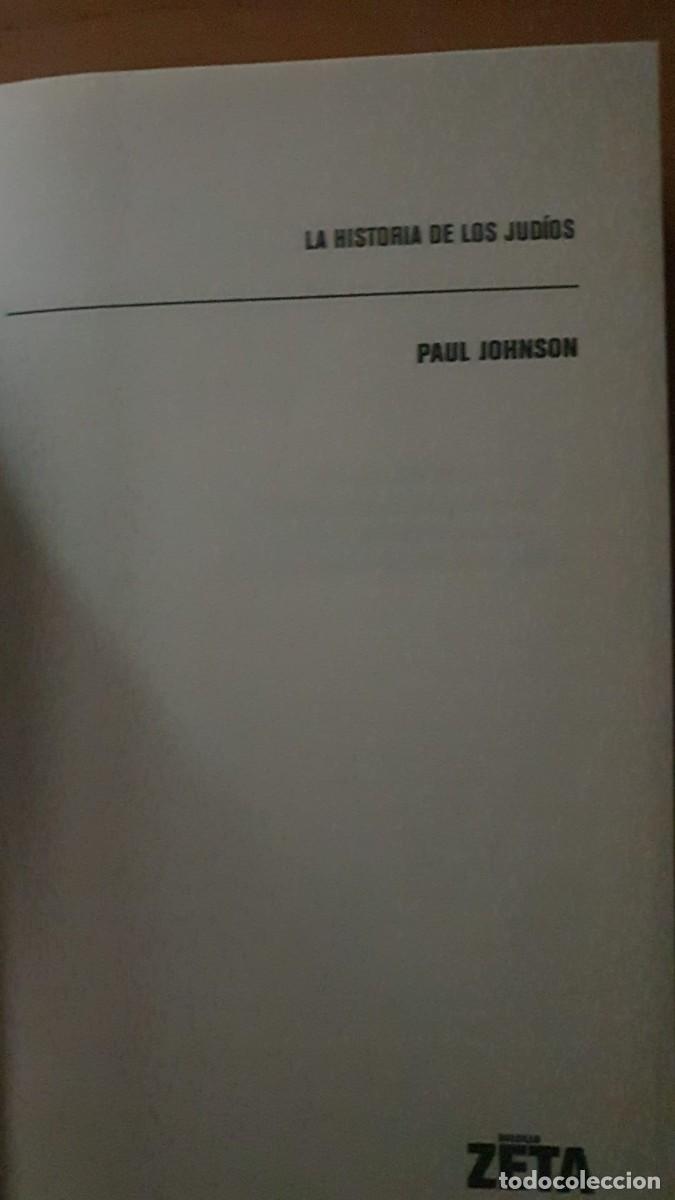 Libros de segunda mano: La Historia de los Jud&iacute;os por Paul Johnson - Foto 2