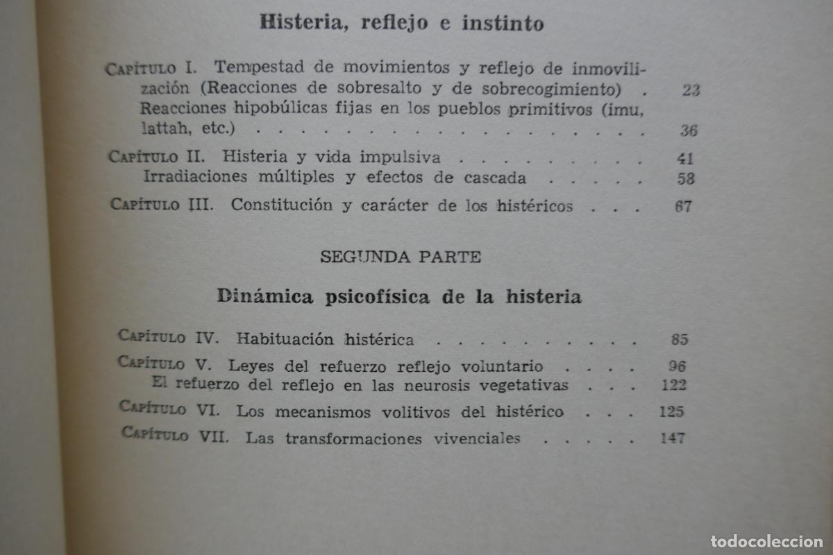 Libros de segunda mano: HISTERIA, REFLEJO E INSTINTO (ERNST KRETSCHMER) EDITORIAL LABOR - Foto 11