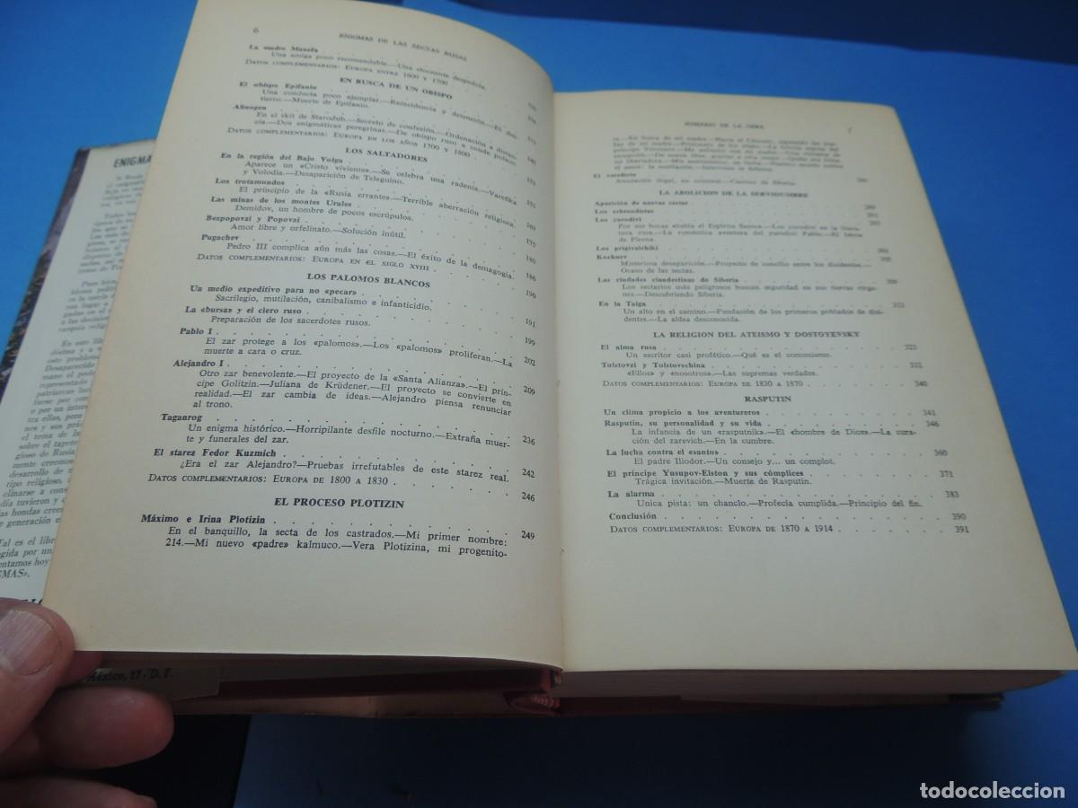 Libros de segunda mano: ENIGMAS DE LAS SECTAS RUSAS --ALEXIS MARCOFF - Foto 10