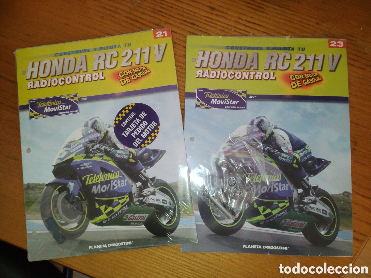 Libros de segunda mano: Dos fasc&iacute;culos Honda RC 211 v. N&ordm;s 21, 23