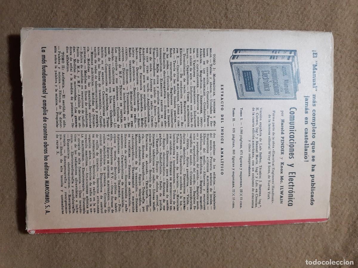 Libros de segunda mano: F. HAAS. EL OSCIL&Oacute;GRAFO EN SERVICIO. ED. T&Eacute;CNICAS MARCOMBO. ELECTR&Oacute;NICA. - Foto 2