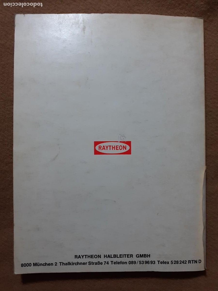 Libros de segunda mano: RAYTHEON SEMICONDUCTOR. TOTAL LINEARS. SEMICONDUCTORES. ELECTR&Oacute;NICA. RARO - Foto 2