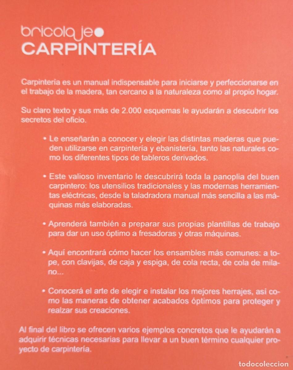 Libros de segunda mano: BRICOLAJE CARPINTERIA - Foto 5
