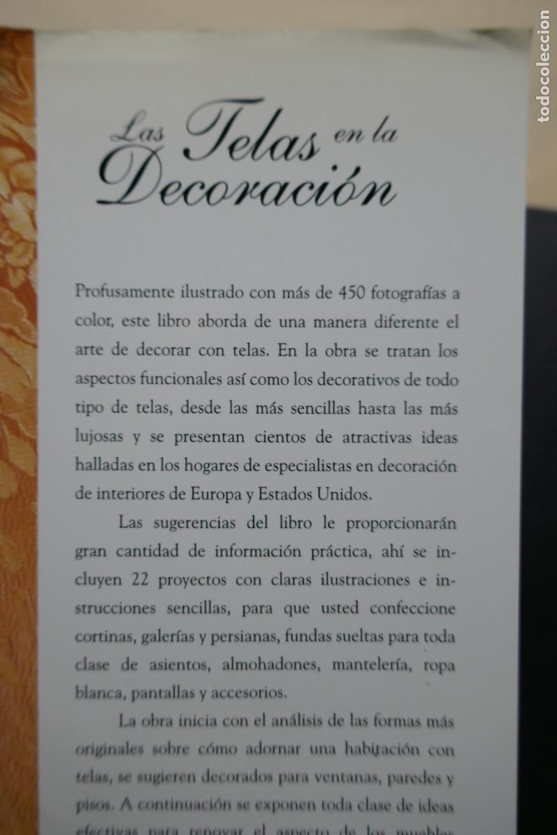 Libros de segunda mano: Cargill, Katrin - Las telas en la decoraci&oacute;n - Foto 7