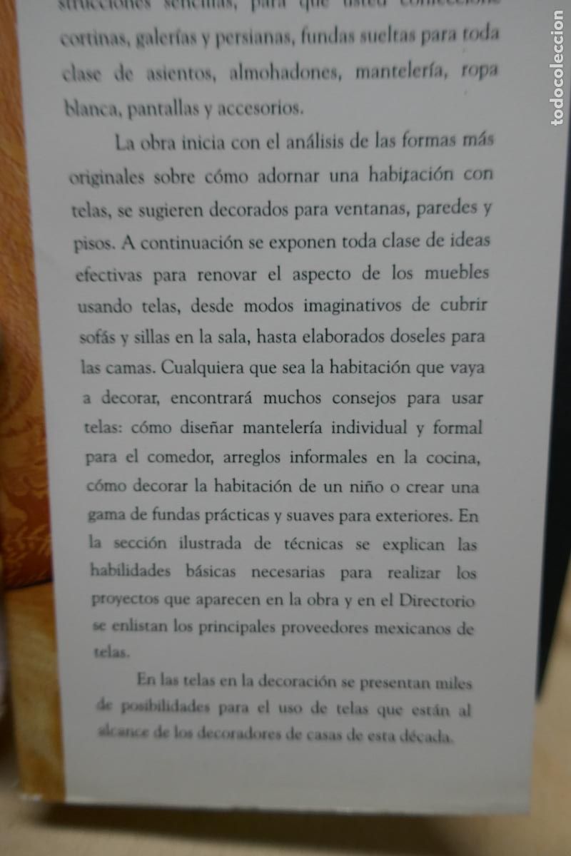 Libros de segunda mano: Cargill, Katrin - Las telas en la decoraci&oacute;n - Foto 8
