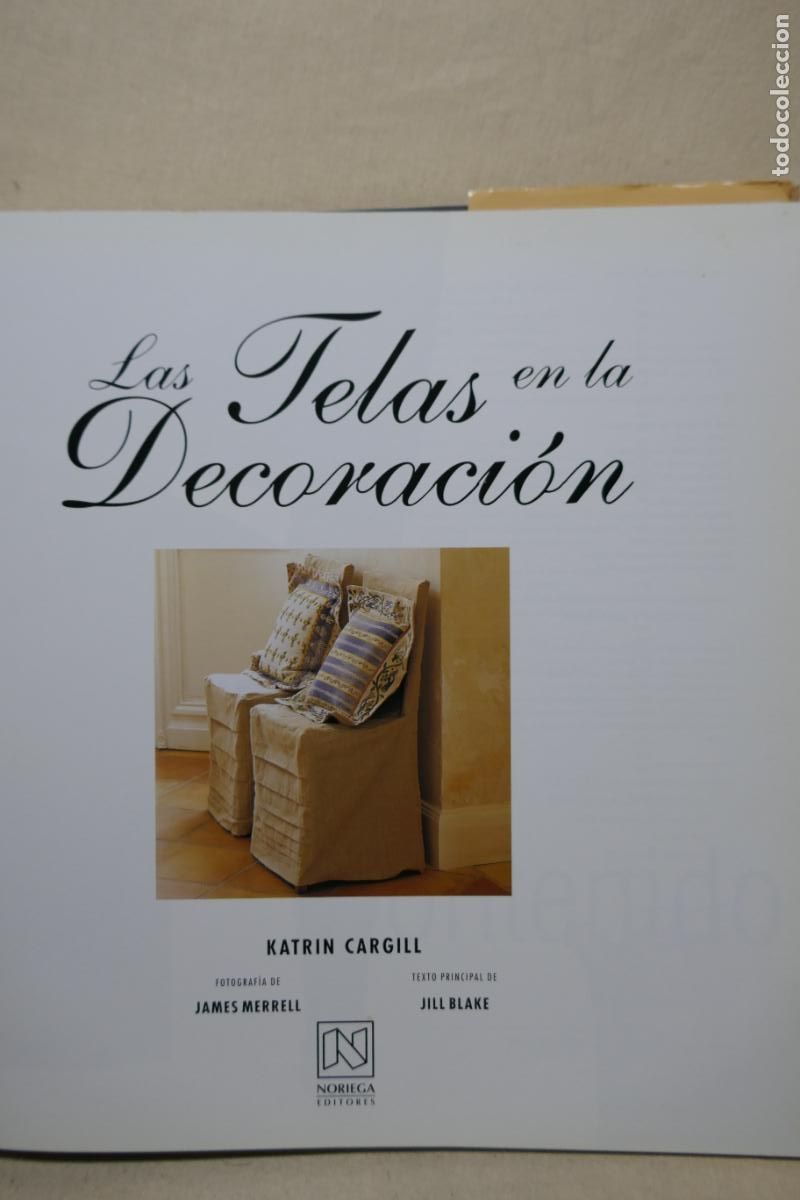 Libros de segunda mano: Cargill, Katrin - Las telas en la decoraci&oacute;n - Foto 10