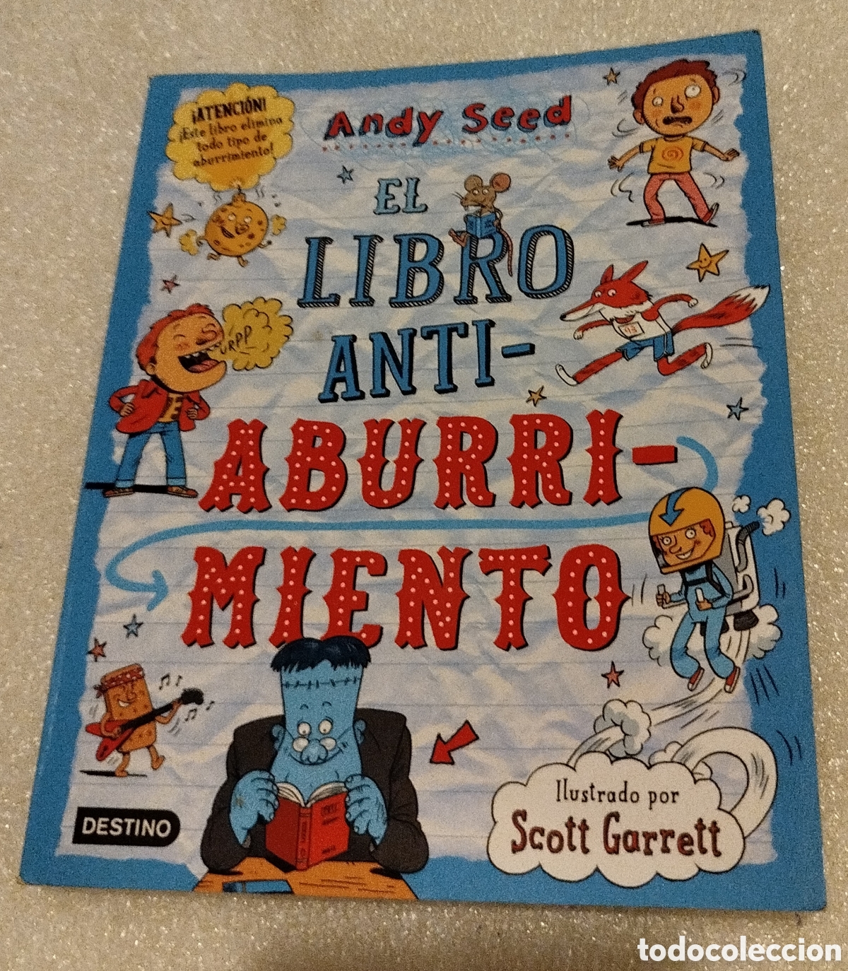 Libros de segunda mano: El libro anti-aburrimiento - Andy Seed - Foto 1