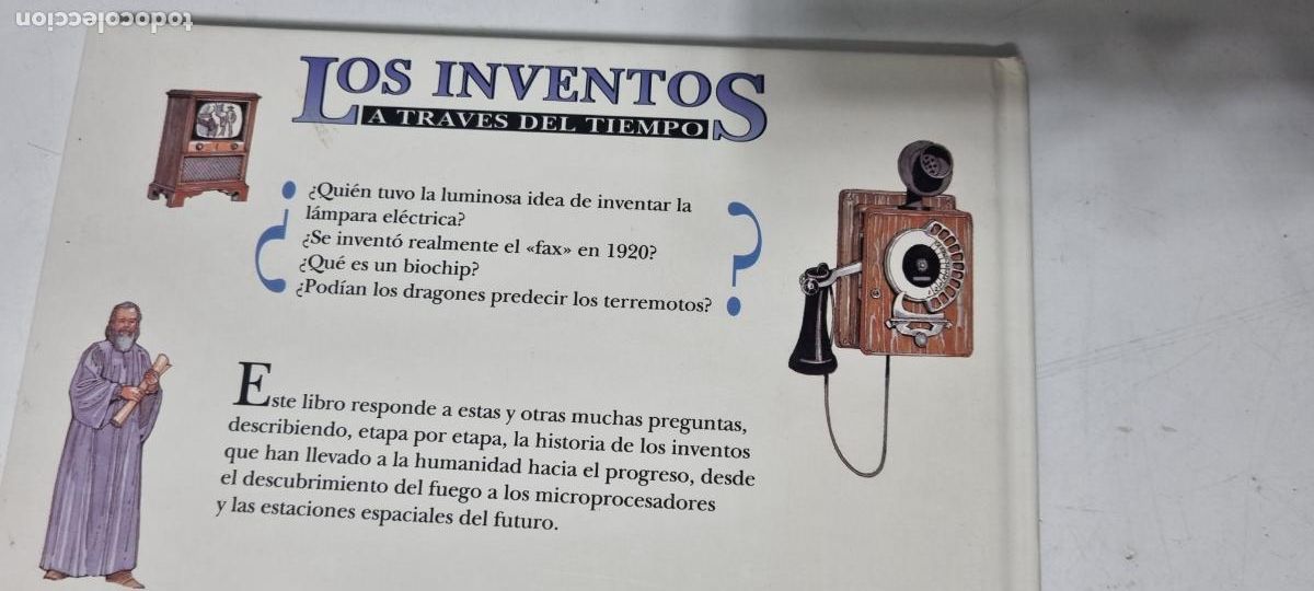 Libros de segunda mano: Libro infantil: Los inventos a trav&eacute;s del tiempo - Foto 5