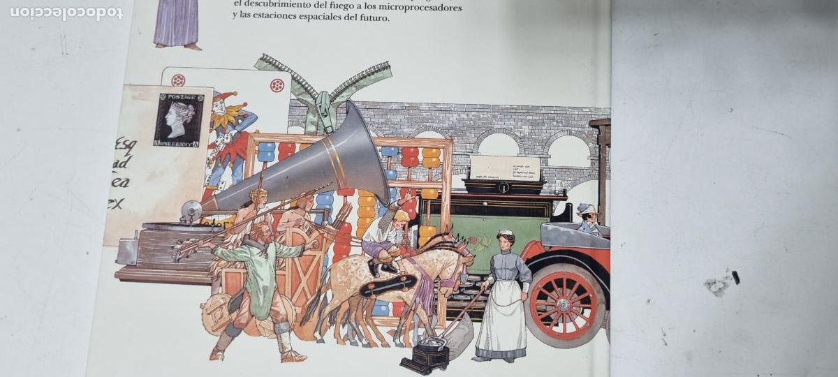 Libros de segunda mano: Libro infantil: Los inventos a trav&eacute;s del tiempo - Foto 6