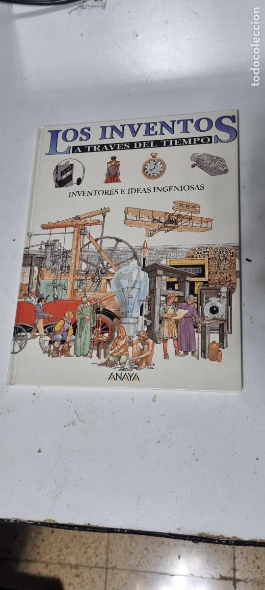 Libros de segunda mano: Libro infantil: Los inventos a trav&eacute;s del tiempo - Foto 1