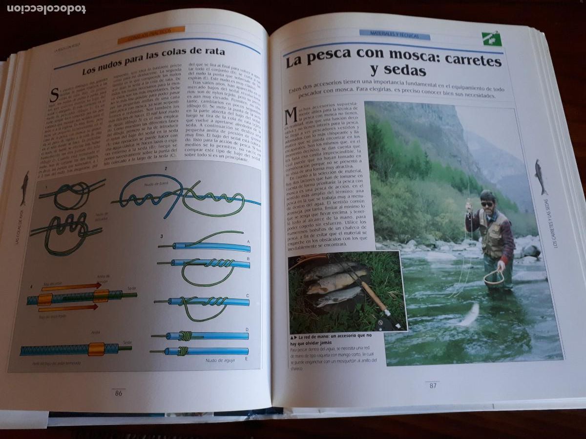 Libros de segunda mano: GRAN ATLAS DE LA PESCA. - Foto 3